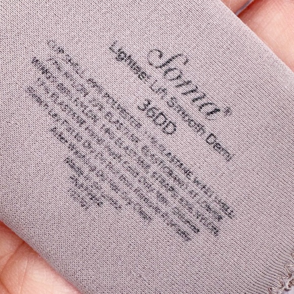 ✅ SOMA LIGHTEST LIFT SMOOTH DEMI DARK MAUVE SIZE 36DD UNDERWIRE - Picture 3 of 4